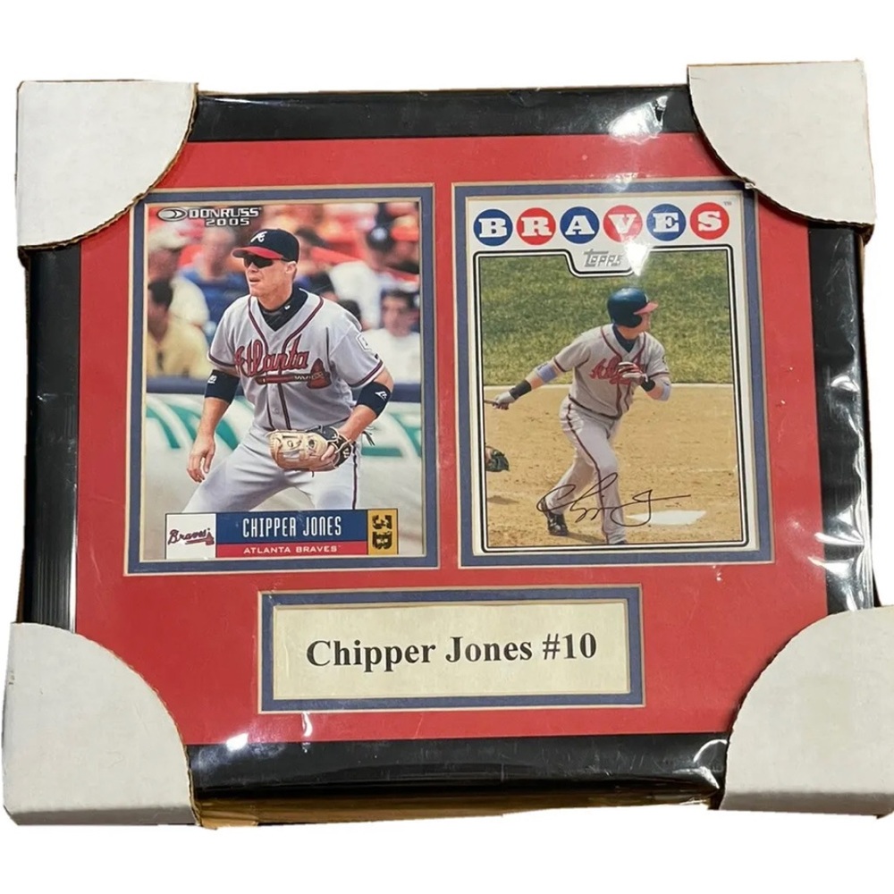 Chipper Jones Memorabilia, Atlanta Braves